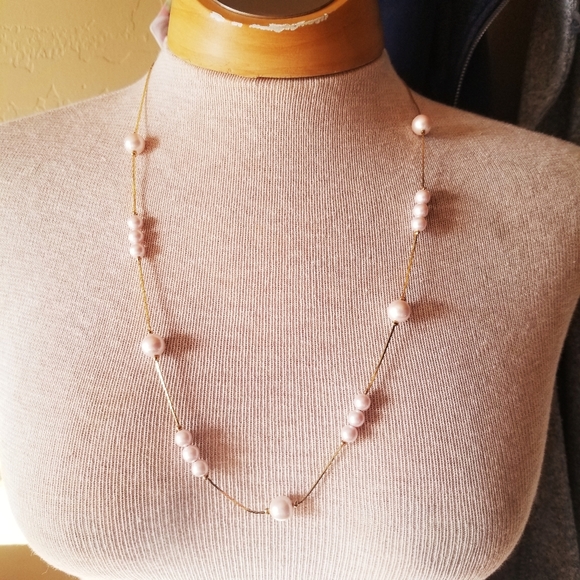 Jewelry - 🌻3 for $20🌻Vntge faux pearl necklace